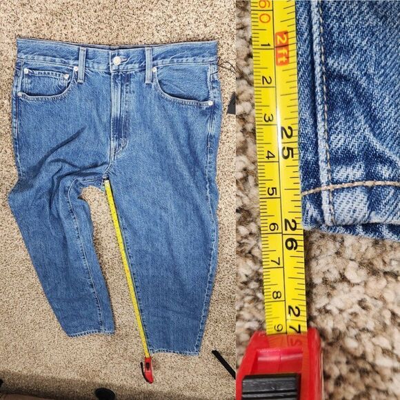 Edwin Anderson Ankle 90's Relaxed Jeans Size 29 NWT 26in Inseam - Picture 13 of 16